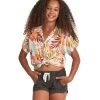 Billabong Girls' Mad For You Woven Shorts (Little Kid, Big Kid)