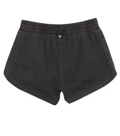 Billabong Girls' Mad For You Woven Shorts (Little Kid, Big Kid) -Billabong 5668400988328 black 4a