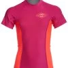 Billabong Girls' Surf Dayz Colorblock Short Sleeve Rashguard