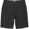 Billabong Men's Crossfire Slub Mid Hybrid Walkshort