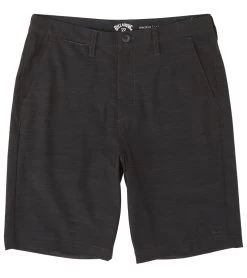 Billabong Men's Crossfire Slub Mid Hybrid Walkshort