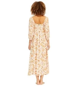 Billabong Women's Swept Away Midi Dress -Billabong 7143073677480 antiquewhite 3a