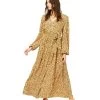 Billabong Women's Nine Lives Maxi Dress -Billabong 7143073743016 golddust 1a