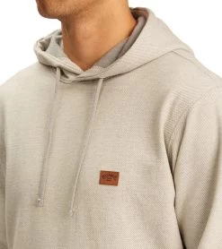 Billabong Men's Hudson Pullover Hoodie -Billabong 7144699822248 fog 3a