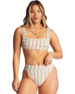 Billabong Island Glow Tanlines Tank Bikini Top