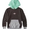 Billabong Boys' United Pullover Hoodie (Big Kid) -Billabong 7222805266600 raven 1a