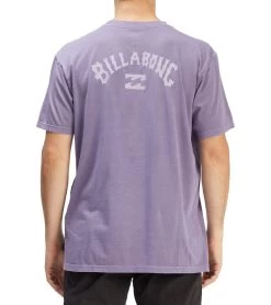 Billabong Men's Arch Wave Short Sleeve Tee 9 Billabong Men's Arch Wave Short Sleeve Tee -Billabong 7268890214568 purplehaze 3a