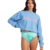 Billabong Women's Hey Gday Cropped Crew Tee -Billabong 7315036733608 surfside 1a