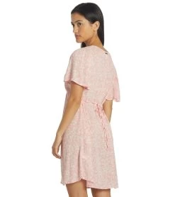 Billabong Women's Short And Sweet Dress -Billabong 7315037683880 pinksunset 3a