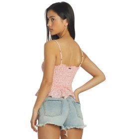 Billabong Women's Keep Your Cool Top -Billabong 7315038568616 pinksunset 3a