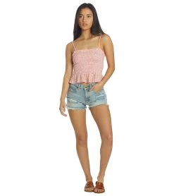 Billabong Women's Keep Your Cool Top -Billabong 7315038568616 pinksunset 4a
