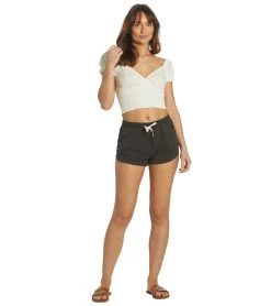 Billabong Women's Spring Air Top -Billabong 7316759085224 saltcrystal 4a