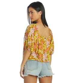 Billabong Women's Beach Daze Top -Billabong 7316759445672 moss 3a