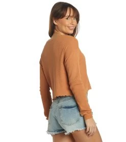Billabong Women's Pick Me Up Top -Billabong 7316759806120 toffee 3a