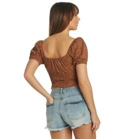 Billabong Women's Sweet Sunset Top -Billabong 7316760199336 toffee 3a