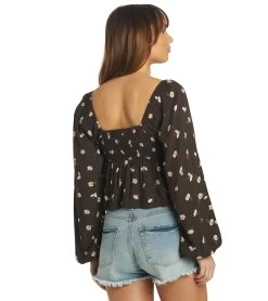 Billabong Women's Love You More Top -Billabong 7316760559784 offblack 3a
