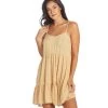 Billabong Women's You Got It Dress -Billabong 7419334721704 lightsunsetgold 1a