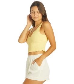 Billabong Women's Notch Tank Top -Billabong 7419421556904 pinacolada 5a