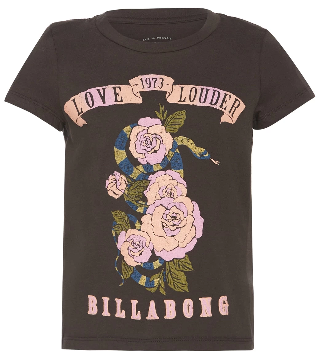 Billabong Girls' Love Lounder Short Sleeve Tee (Little Kid, Big Kid) 3 Billabong Girls' Love Lounder Short Sleeve Tee (Little Kid, Big Kid)