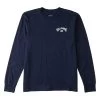 Billabong Boys' Arch Fill Long Sleeve Tee (Big Kid) -Billabong 7555292659880 navy 1a