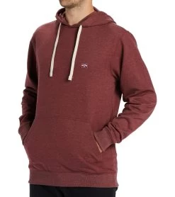 Billabong Men's All Day Pullover Hoodie -Billabong 7607313203368 oxblood 3a