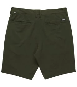 Billabong Men's 20" Crossfire Solid Hybrid Walkshort -Billabong 7607314317480 military 3a