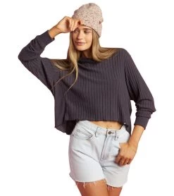 Billabong Women's Cozy Falls Long Sleeve Top