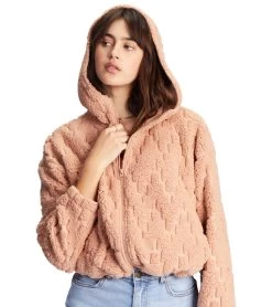 Billabong Women's Marlowe Hoodie Sweatshirt -Billabong 7607357636776 nudemood 4a