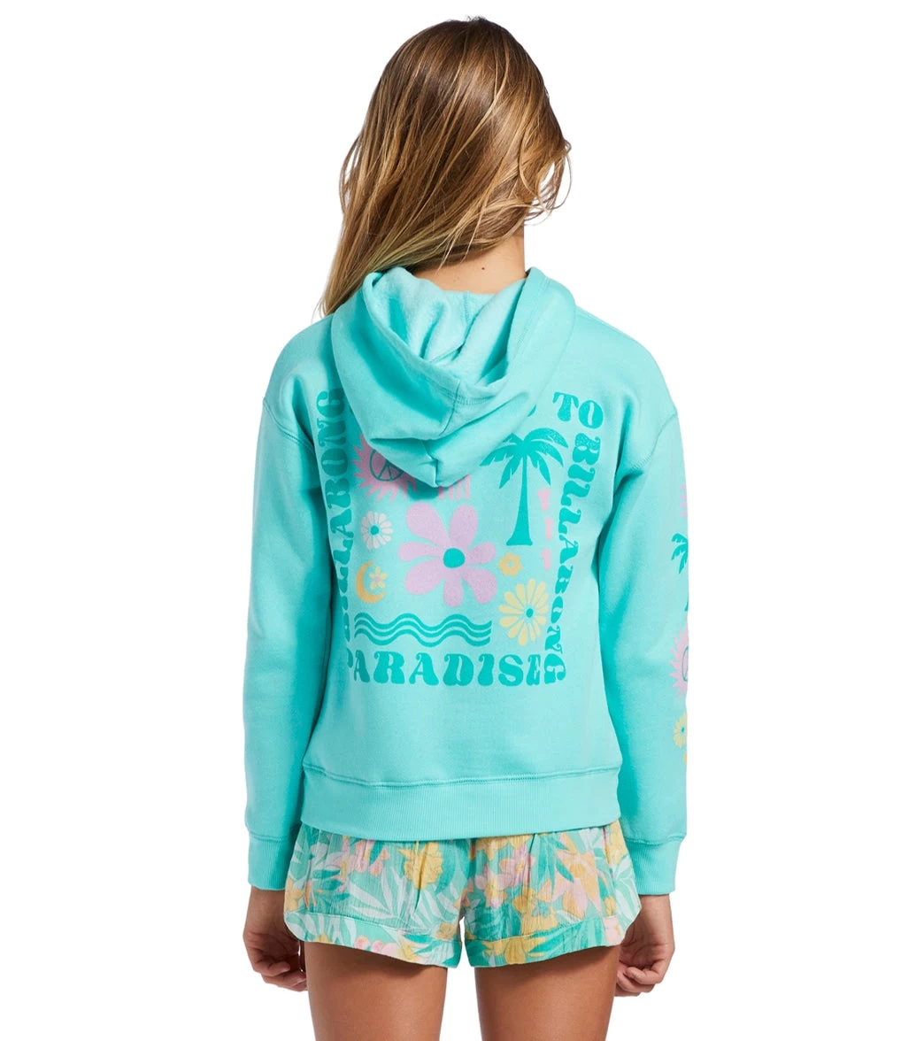 Billabong Girls' Paradise Is Here Pullover Hoodie (Little Kid, Big Kid) 5 Billabong Girls' Paradise Is Here Pullover Hoodie (Little Kid, Big Kid) - Image 3
