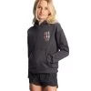 Billabong Girls' Good Days Ahead Pullover Hoodie (Little Kid, Big Kid) -Billabong 7641129451688 offblack 1a