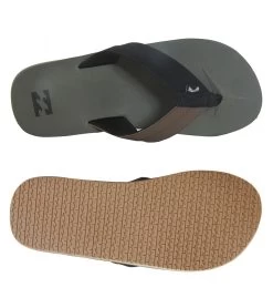 Billabong Men's All Day Impact Flip Flop -Billabong 7668301267112 olive 4a