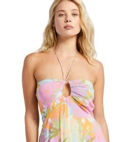 Billabong Women's So Groovy Maxi Dress 10 Billabong Women's So Groovy Maxi Dress -Billabong 7754195533992 whitemulti 4a