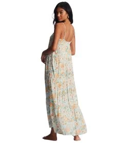 Billabong Women's Distant Shores Maxi Dress 9 Billabong Women's Distant Shores Maxi Dress -Billabong 7754198646952 pureaqua 3a